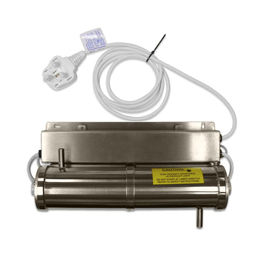 3 Series Stainless Steel UV Steriliser - 8 Watt (4 Litres / Minute) 