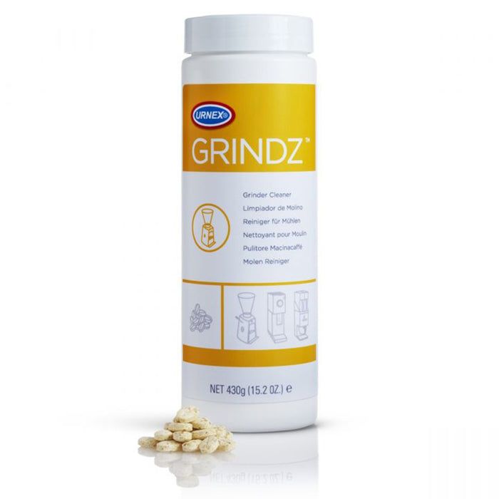 Urnex Grindz Coffee Grinder Cleaning Tablets - 430g Bottle