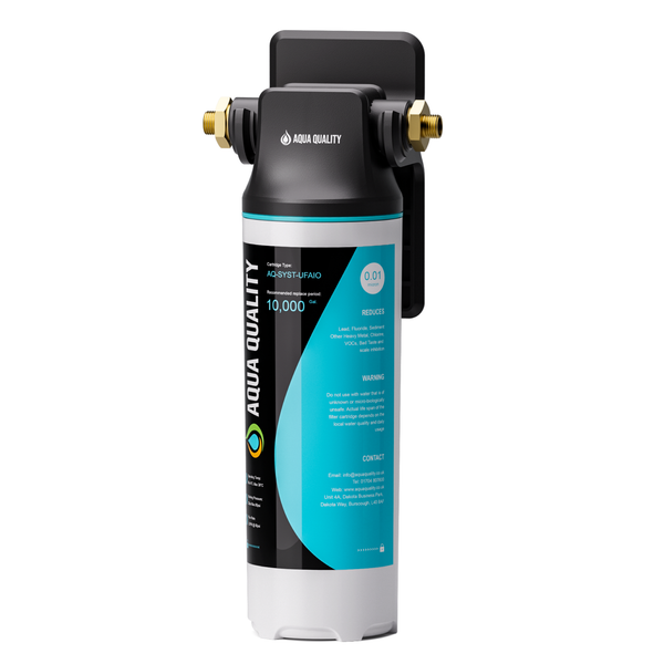Aqua Quality 0.01 Micron All In One Under Sink Water Filter System | AQ-SYST-UFAIO