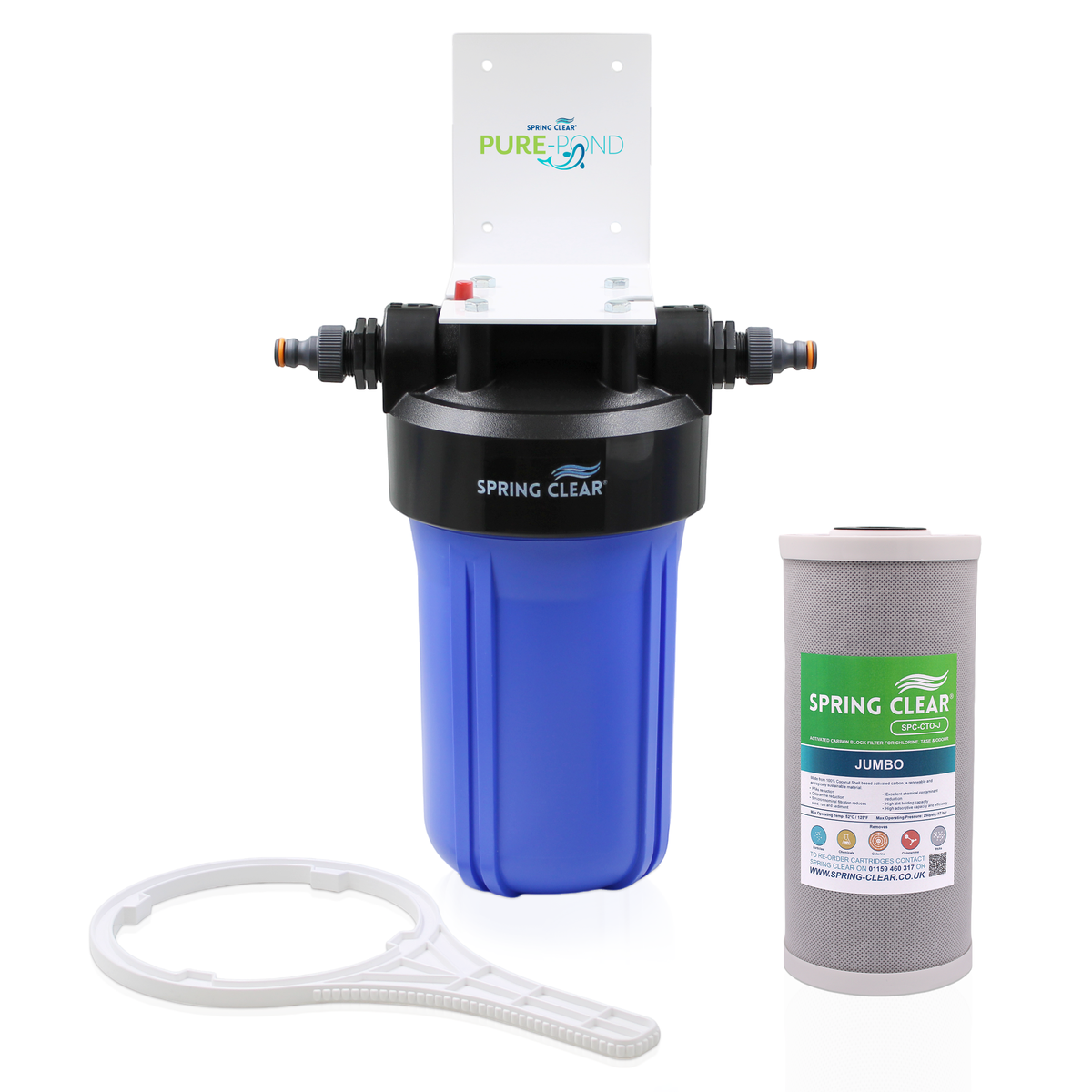 SpringClear Pure Pond Water Dechlorinater Filter System — Spring-Clear ...