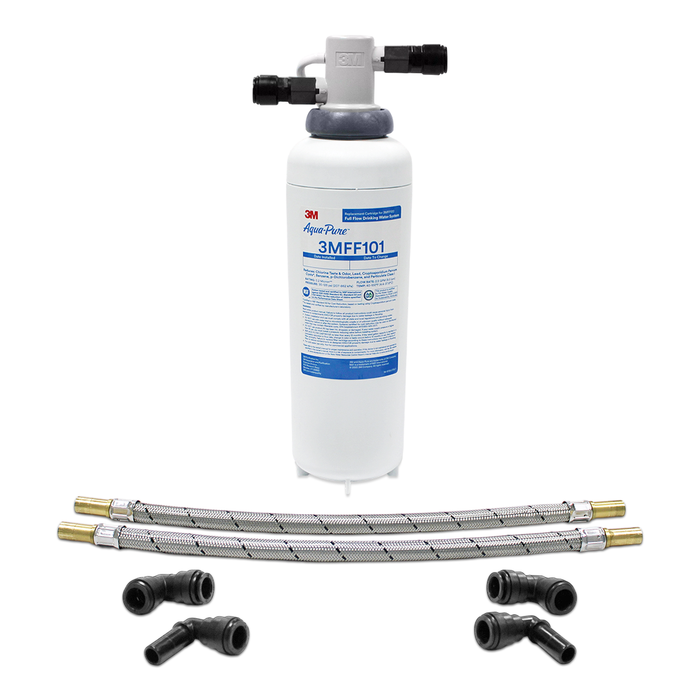 3M Aqua Pure 3MFF101 Under Sink Water Filter Kit