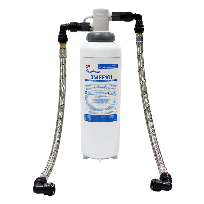 3M Aqua Pure 3MFF101 Under Sink Water Filter Kit