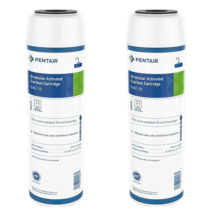 Pentair GAC-10, 2.5" x 10" Drinking Water Filter (formerly Pentek GAC-10)