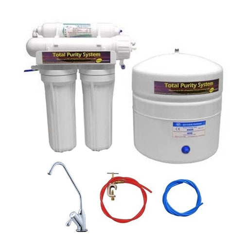 Total Purity Reverse Osmosis System with Heavy Duty Tap Domestic RO