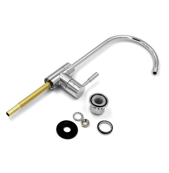 Long Reach Faucet Tap - Ceramic Disc Valve - Chrome