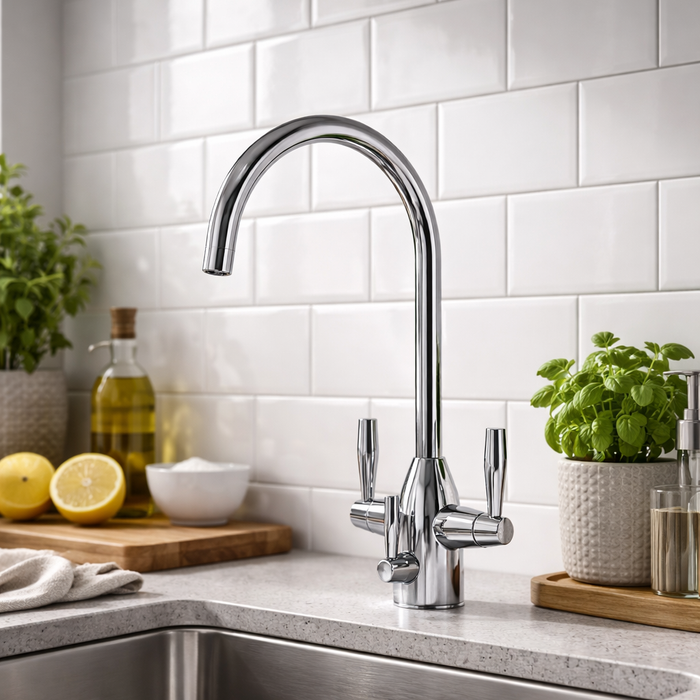Aqua Quality Copenhagen 3 Way Filter Tap - Chrome