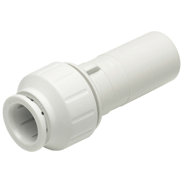John Guest Speedfit Reducer 15mm Male end to 10mm Push fit - PEM061510W