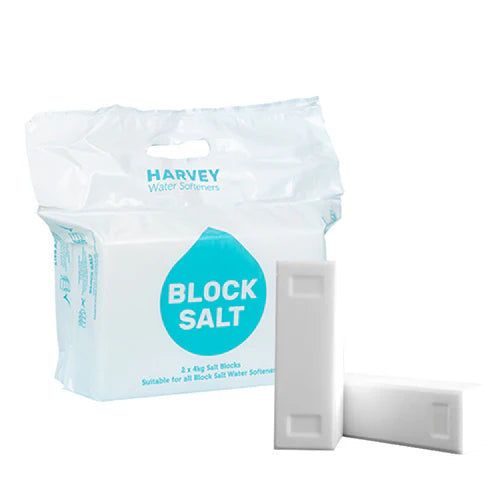 Harveys Water Softener Block Salt 2 x 4kg Blocks