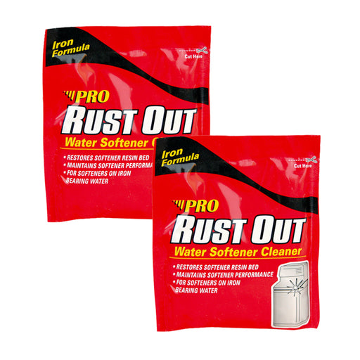 Rust Out - Twin Pack Water Softener Cleaner