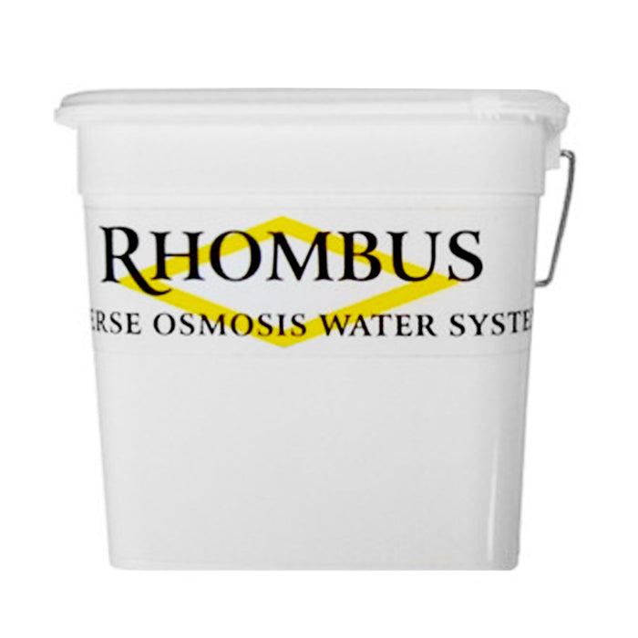 2.5 litre tub of Rhombus resin for use with empty RHOMBUS post-filter cartridge
