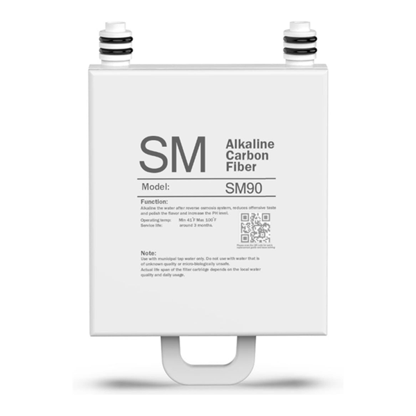 Alkaline and Mineral Post Filter - SM - for Aqua Quality Countertop Reverse Osmosis System