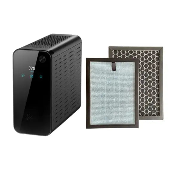 Desktop Air Purifier 5-in-1 H13 True HEPA Filter with UVC LED Sterilisation in Black