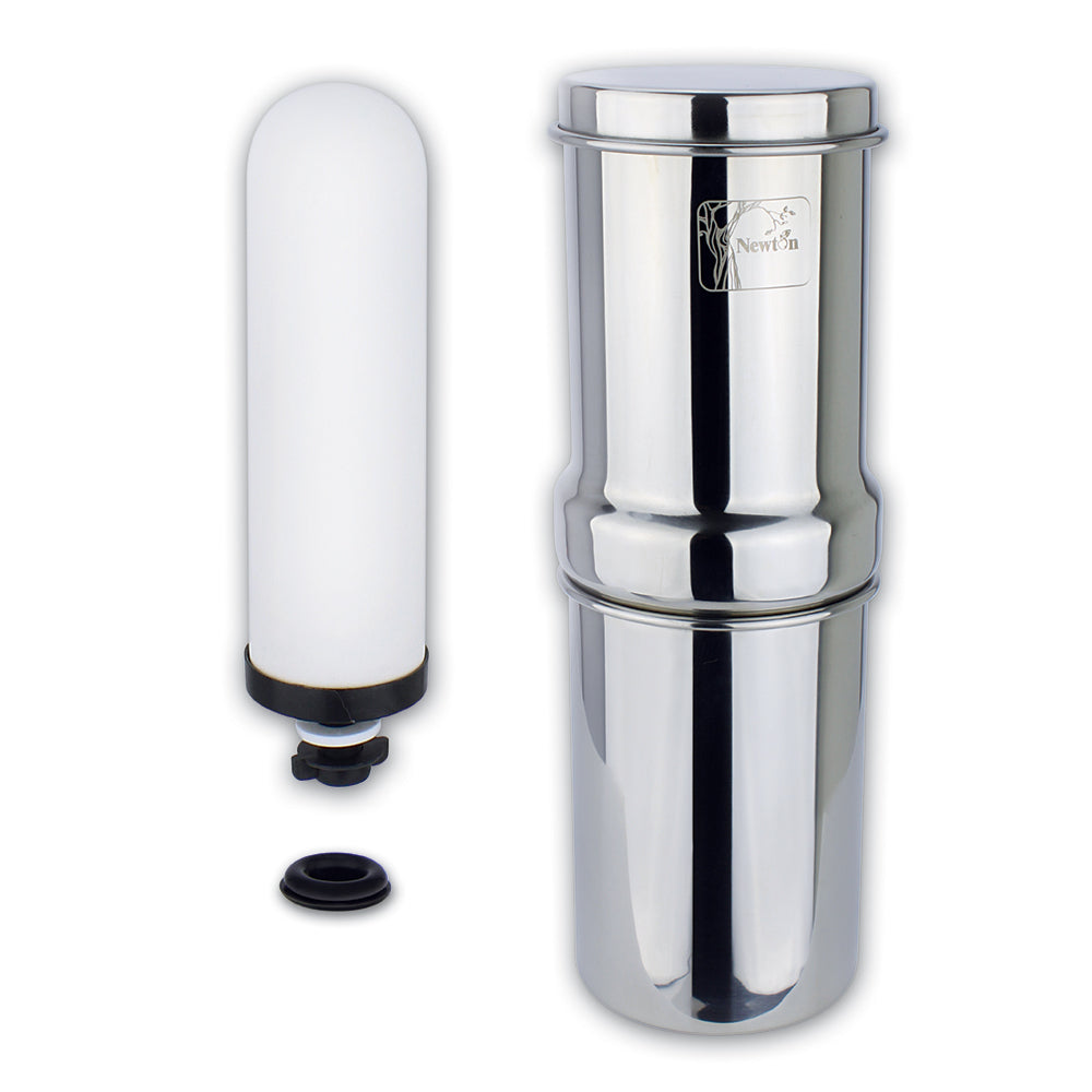 Newton Gravity Powered 1L Water Filter System with Fluoride Removal an ...