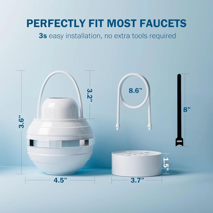 Bath Tap Water filter Bath Filter Water Purifier for Softer Skin & Healthy Hair