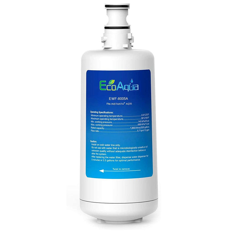 EcoAqua EWF-8005A Instanta AQ35 Compatible Water Filter