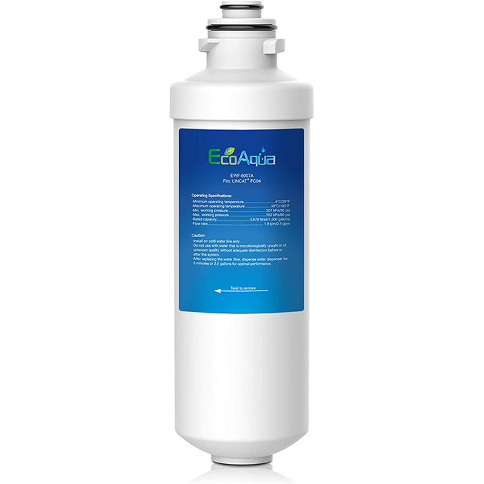 EcoAqua EWF-8007A Lincat FilterFlow FX FC04 Compatible Water Filter