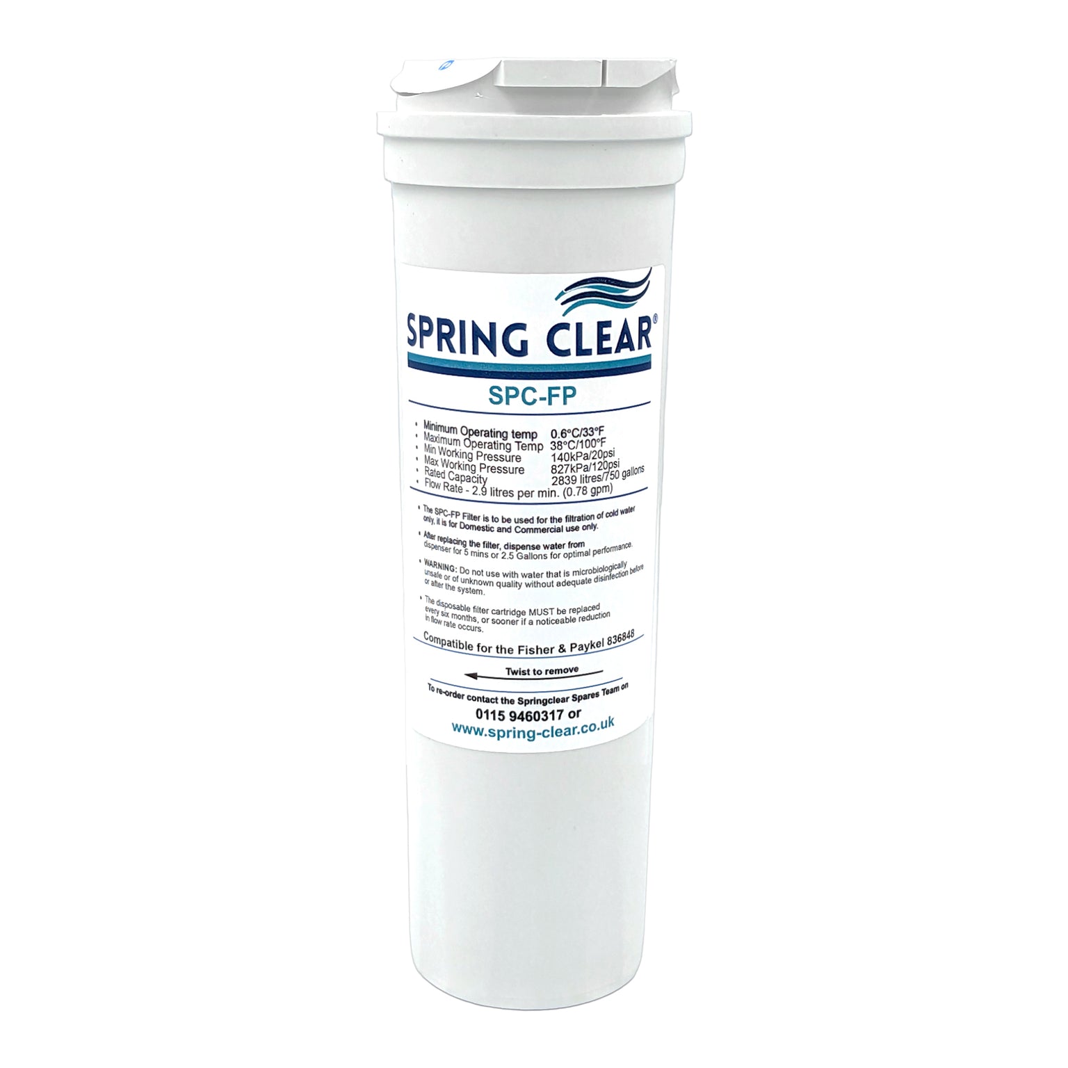Spring Clear Filters — Spring-Clear.co.uk