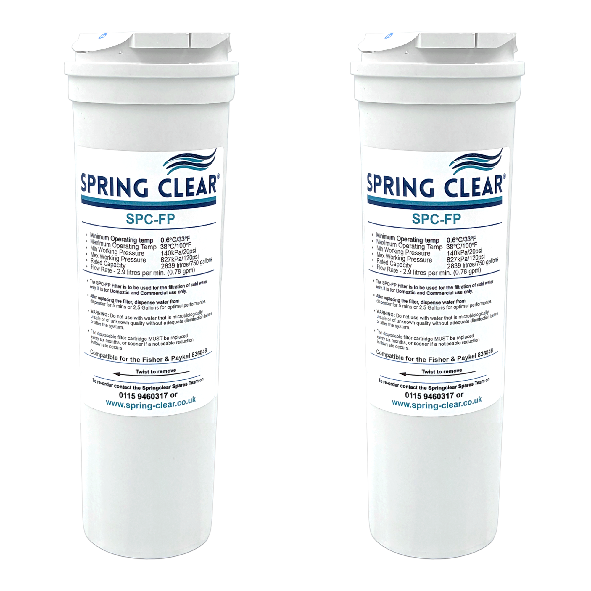 Spring Clear Filters — Spring-Clear.co.uk