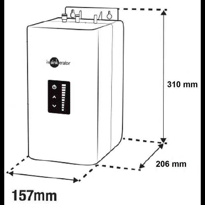 Insinkerator Hot Water Tap Replacement Boiler with F701R Filter
